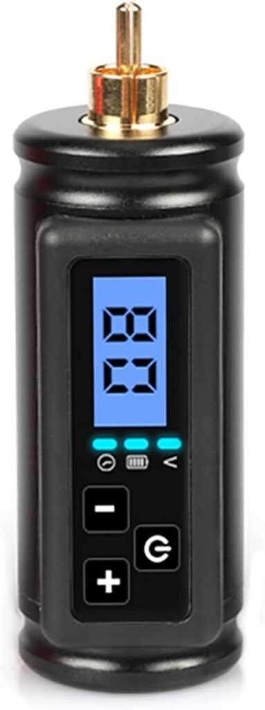 Batería Rocket Tattoo Máquina Rotativa con Potente Mini MAXSMLZT - Accesorios de Tatuaje Inalámbrico en Negro