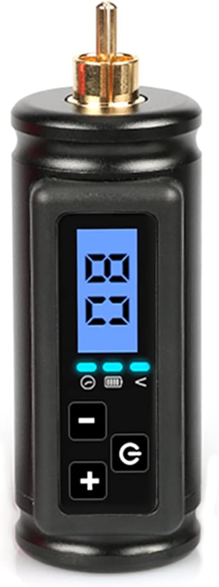Batería Rocket Tattoo Máquina Rotativa con Potente Mini MAXSMLZT - Accesorios de Tatuaje Inalámbrico en Negro