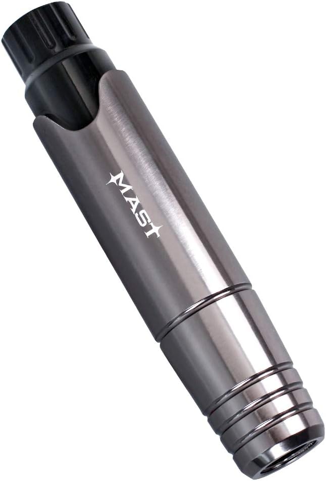 Mast P10: Máquina de tatuaje Pen Rotary para cejas, labios y delineador de ojos en color gris