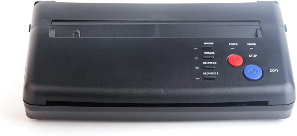 La mejor Termocopiadora de Tatuajes con 100 hojas de papel de transferencia térmica A4 para tu Salón de Belleza