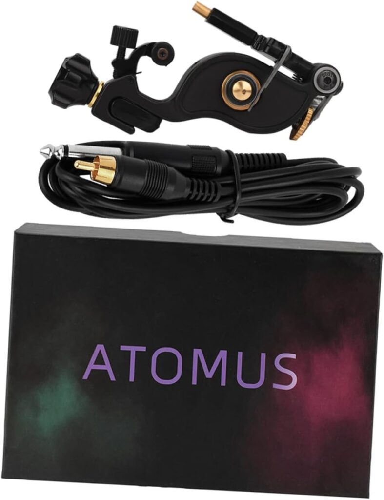 Maquina de tatuar profesional con 4 piezas y motor de zinc de alta calidad