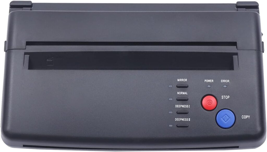 Máquina de Transferencia de Tatuajes DGJMuu: Impresora de Termocopiadora de Alta Calidad con Bajo Nivel de Ruido