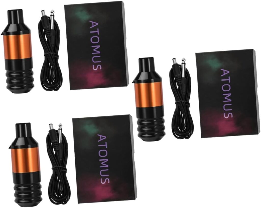 Pack de 3 cables giratorios Minkissy para máquinas de tatuar con tecnología de última generación