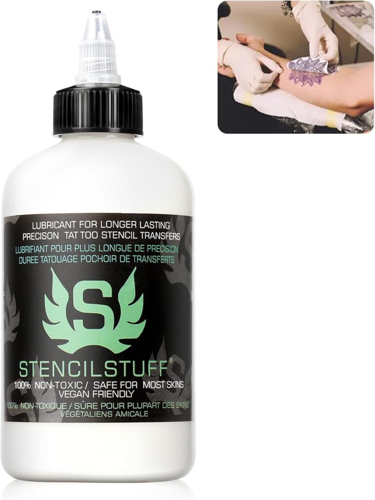 Plantilla de Gel Profesional para Transferencia de Tatuajes UMIKAkitchen (8 oz)