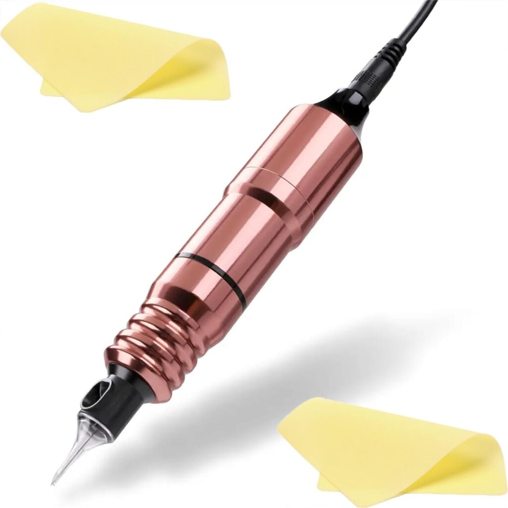 Máquina de Tatuar Rotatoria de Lápiz Para Tatuaje, Motor de Pluma Profesional en Color Rojo