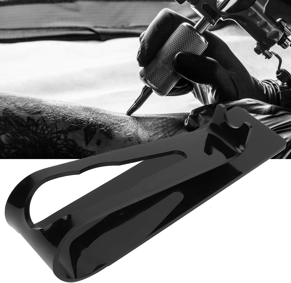 Soporte Organizador de Tatuaje Dekaim: Tenedor de Máquina de Tatuaje en Plástico Negro - Imagen 6