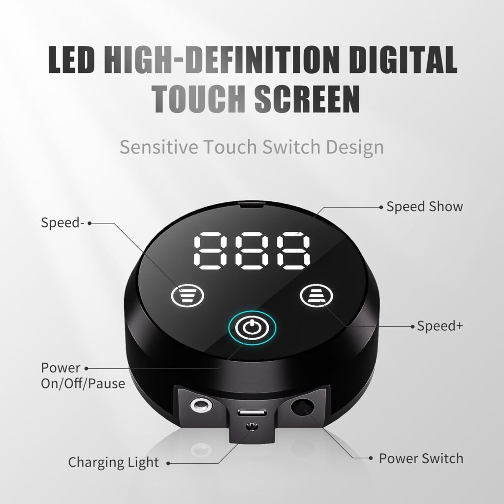 Kit Mokohoa: Máquina de maquillaje y tatuaje permanente con accesorios premium y diseño innovador