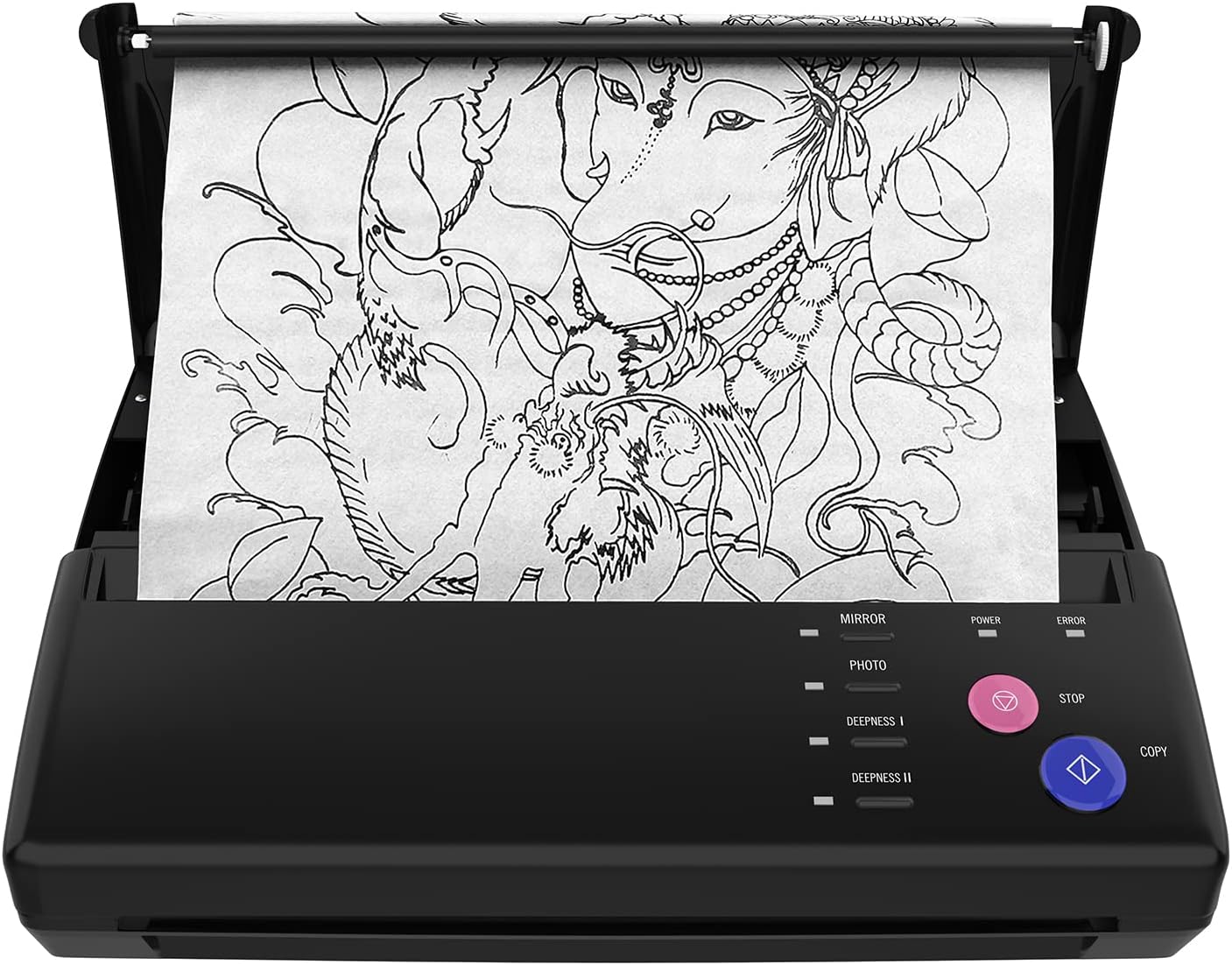 TATELF: Copiadora térmica de tatuajes para una creación única - Imagen 8