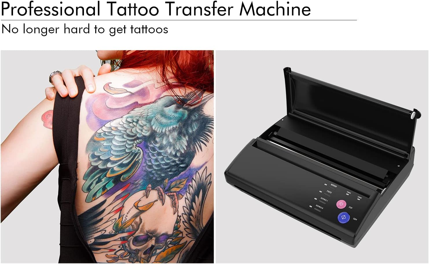 TATELF: Copiadora térmica de tatuajes para una creación única - Imagen 6