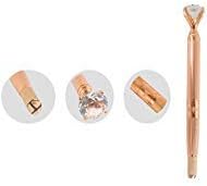 Pluma de microblading de diamante Xiaoyu en oro rosa