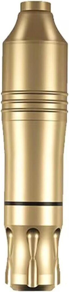 Máquina de Tatuar Profesional TABKER: Exclusiva Máquina de Tatuaje de Cejas en Tono Dorado - ¡Personalización de Fábrica!