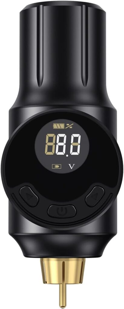 Batería Recargable TatelF 2000mAh para Máquina de Tatuaje RCA - Fuente de Alimentación Única y Duradera