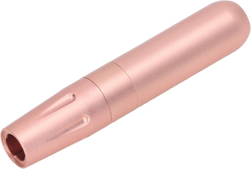 Pluma de Tatuaje Eléctrica de Oro Rosa con Interfaz y Función de Eliminación de Tatuajes - Ideal para Maquillaje Semipermanente