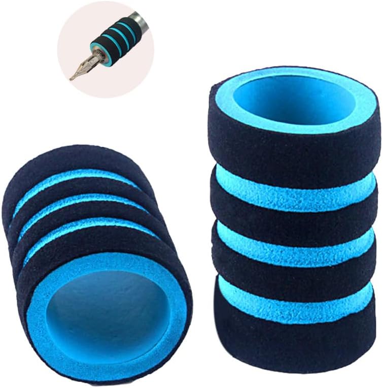 Protector de Mangos para Tatuajes EZ - 20 unidades de Fundas de Espuma con Memoria para una Sujeción Cómoda y Firme