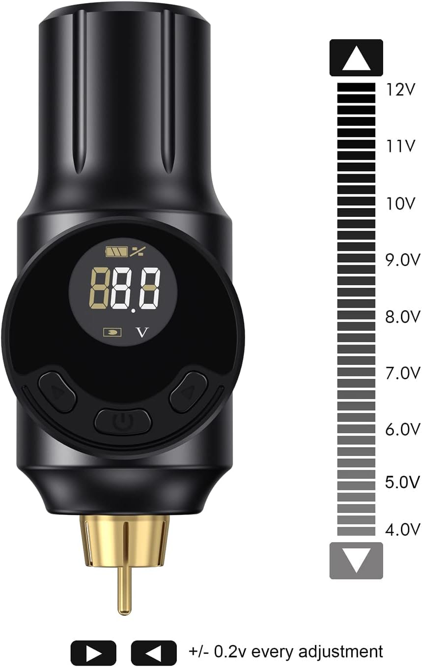 Batería Recargable TatelF 2000mAh para Máquina de Tatuaje RCA - Fuente de Alimentación Única y Duradera - Imagen 4
