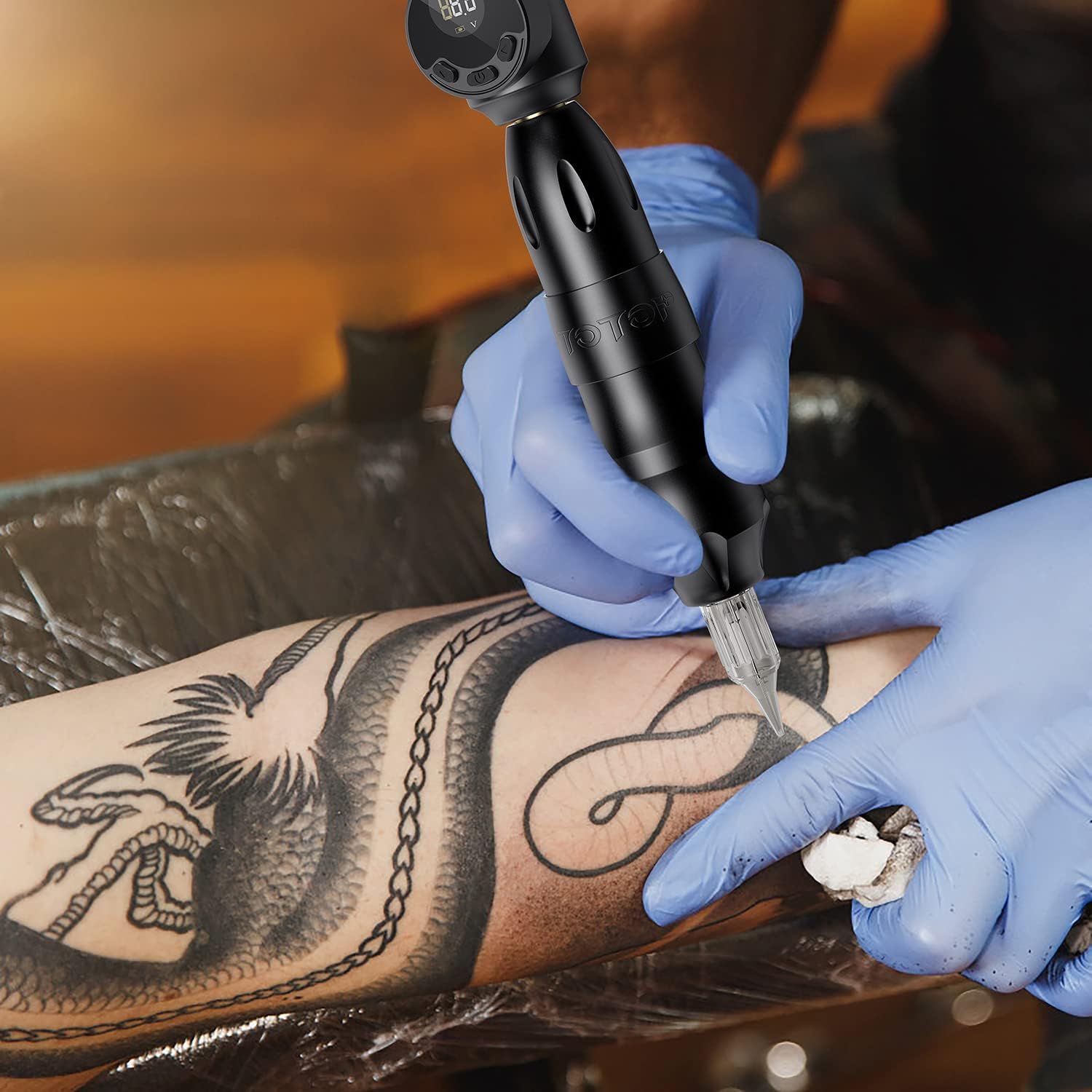 Batería Recargable TatelF 2000mAh para Máquina de Tatuaje RCA - Fuente de Alimentación Única y Duradera - Imagen 9
