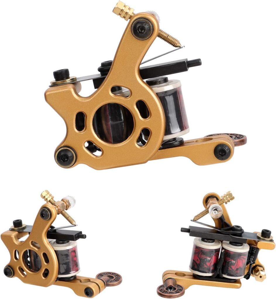 Solong Tattoo TK126-EU - Kit de Iniciación en Tatuajes: Máquinas Profesionales, Fuente de Alimentación y Accesorios