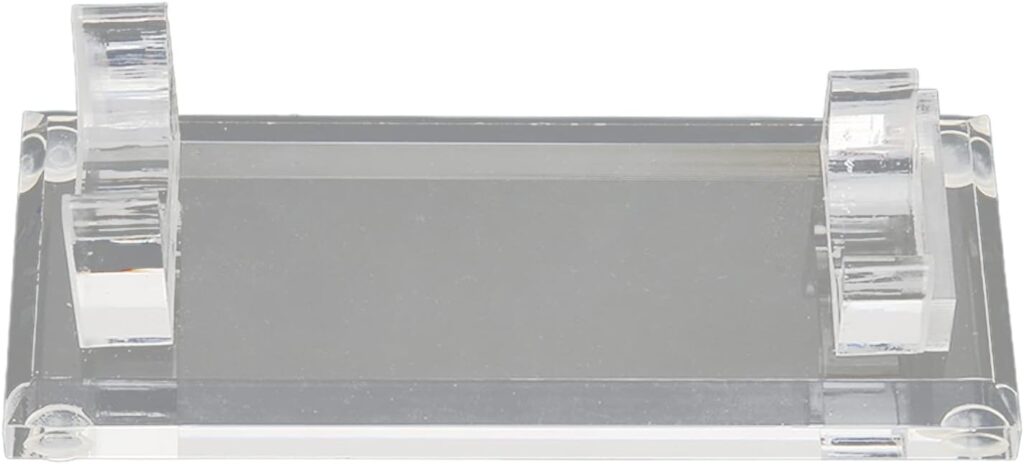 Soporte de Exhibición de Máquina de Tatuaje en Plástico Transparente: ¡Tu Aliado en el Mundo del Arte Corporal!