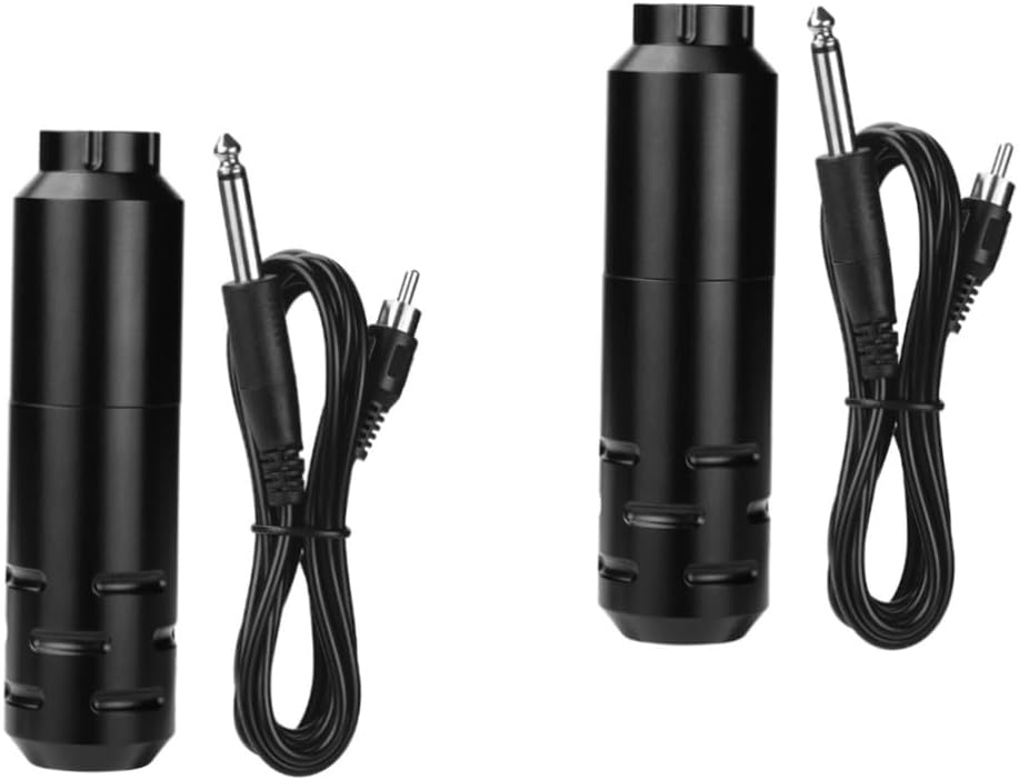 Set de 2 Maquinas de Tatuar de Alta Calidad con Motor Potente y Diseño Ergonómico en Aluminio