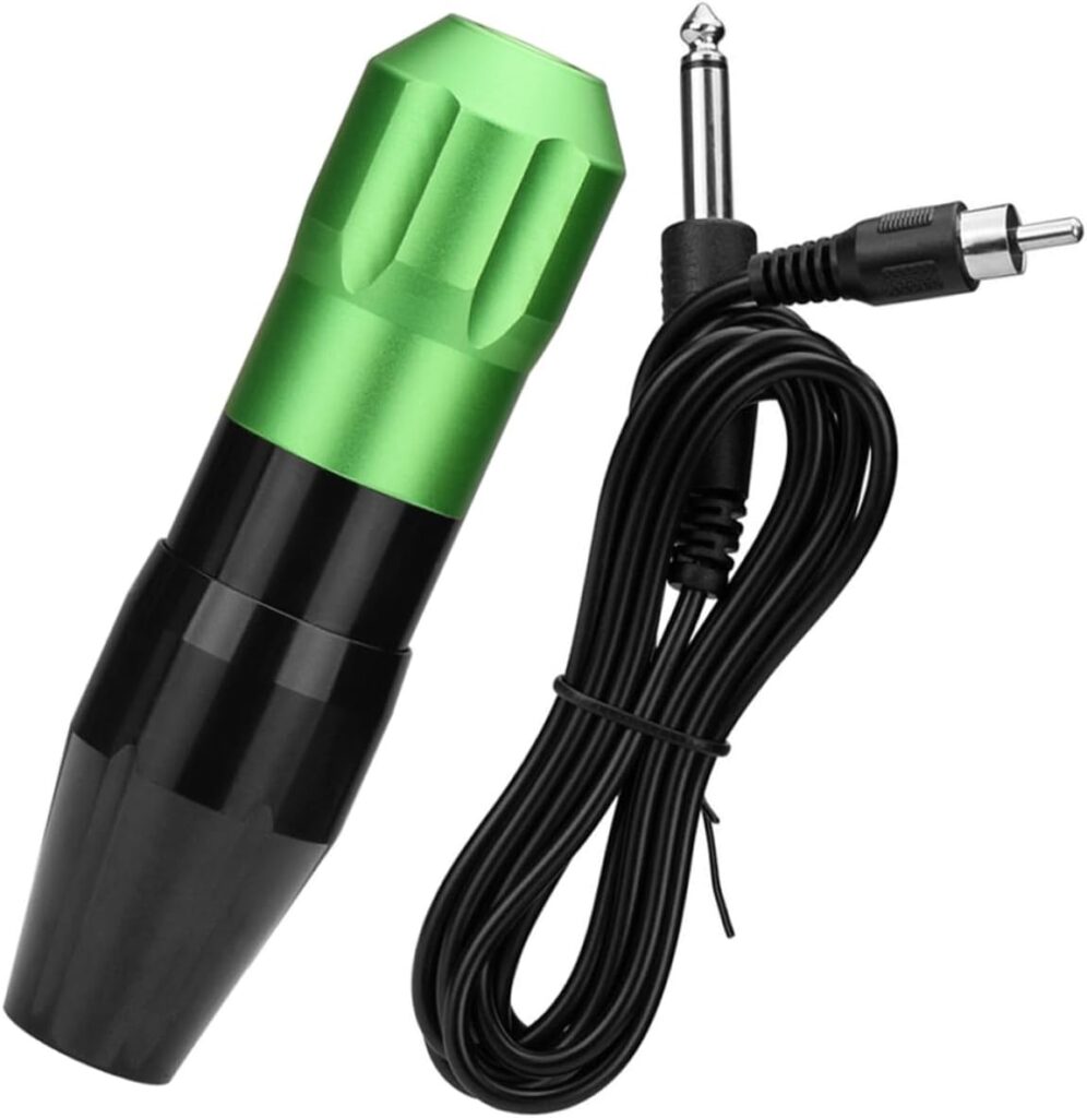 Máquina portátil de tatuajes Gogogmee con juego de fósforos y tatuadora de aluminio