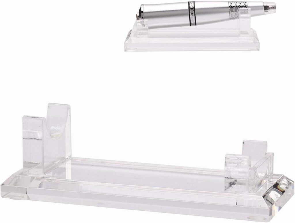 Soporte de exhibición de acrílico para máquinas de tatuaje: ¡Organiza tus herramientas como un profesional!