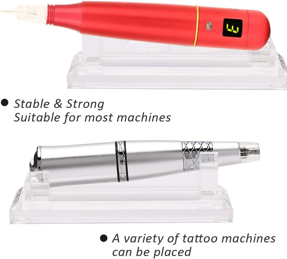 Soporte Exclusivo para Organizar tu Máquina de Tatuaje: Estante de Montaje Acrílico - Imagen 6