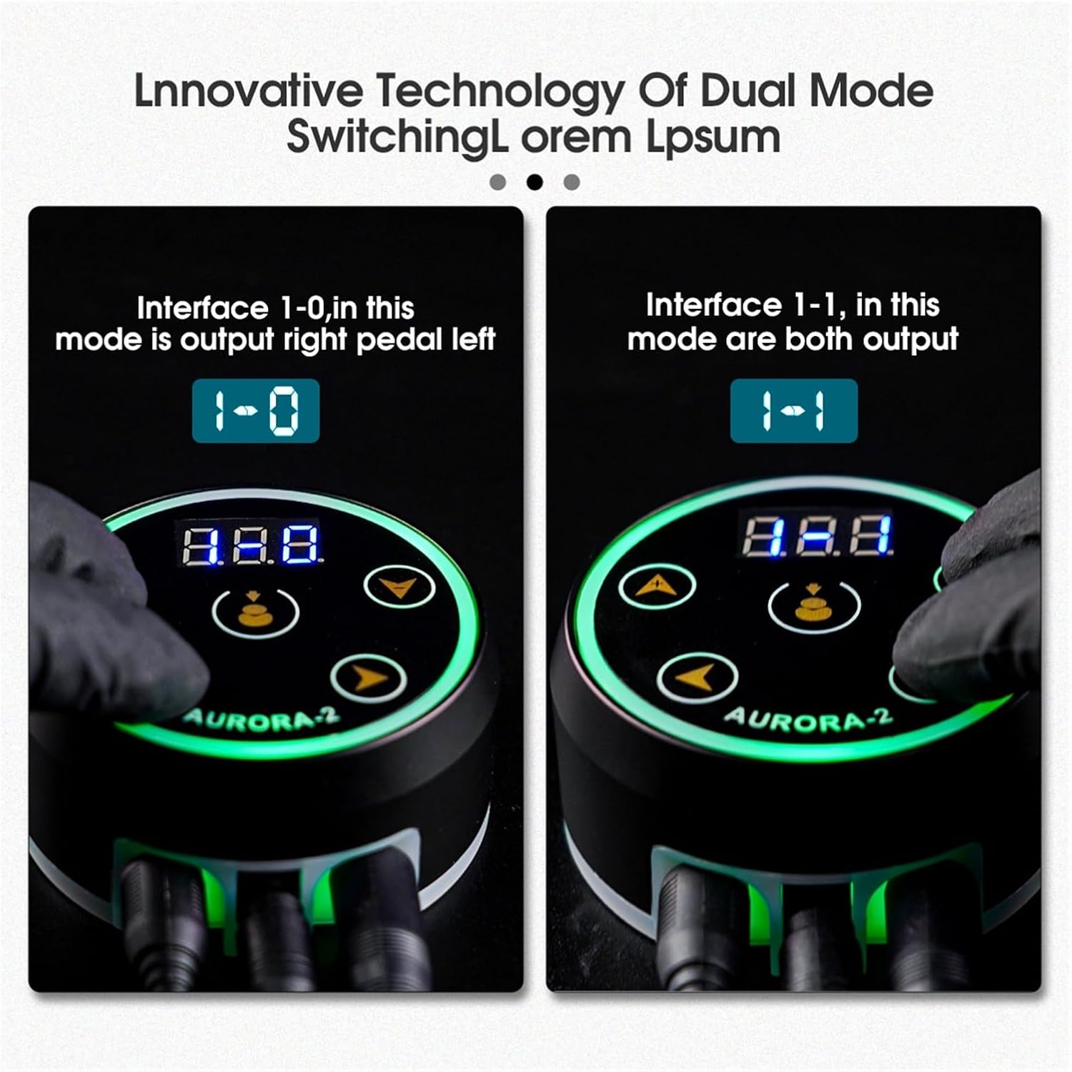 Un kit completo para principiantes: Maquillaje permanente y tatuaje con máquina rotativa, agujas de cartucho profesional y fuente de alimentación con pantalla LED. - Imagen 3