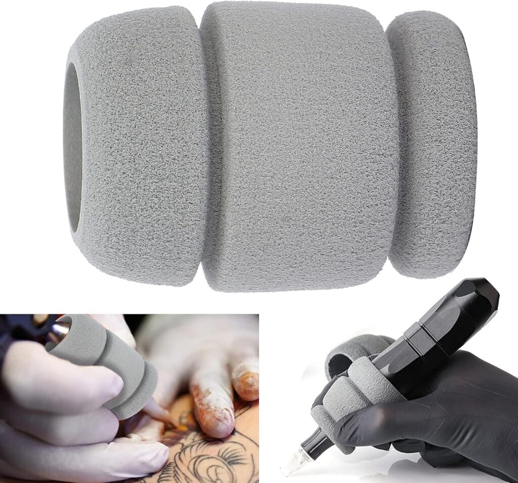 Set de 10 Cubiertas de Agarre de Tatuaje con Esponja para Mango de Máquina de Tatuaje (41 mm)